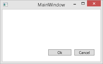 Button bar using the UniformGrid